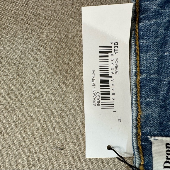 The Drop Women's Blue Denim Mini Skirt - Picture 2 of 5